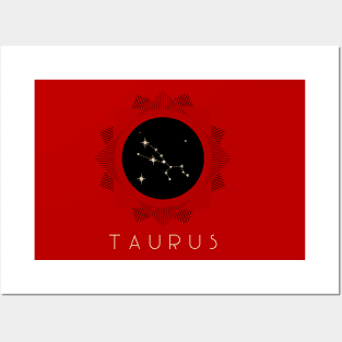 taurus zodiac sign test Posters and Art